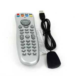 Wireless Multimedia Infrared IR Remote Controller with USB Receiver for ...